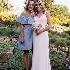 Pinstripe summer dress